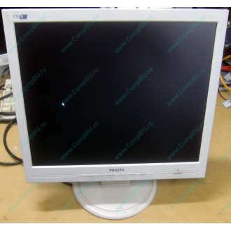 Монитор 17" TFT Philips 170S с битым пикселем в Мурманске, белый (Мурманск)