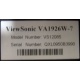 ViewSonic VA1926W-7 (Мурманск)