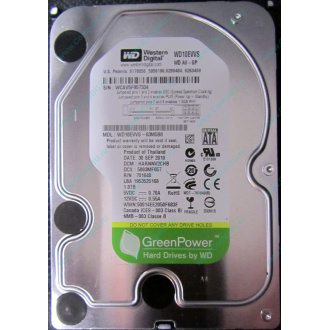 Б/У жёсткий диск 1Tb Western Digital WD10EVVS Green (WD AV-GP 1000 GB) 5400 rpm SATA (Мурманск)