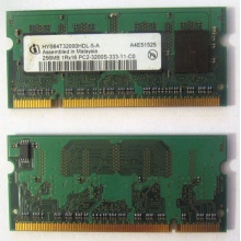 Модуль памяти для ноутбуков 256MB DDR2 SODIMM PC3200 (Мурманск)
