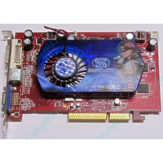 Б/У видеокарта 512Mb DDR2 ATI Radeon HD2600 PRO AGP Sapphire (Мурманск)
