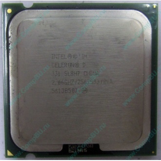 Процессор Intel Celeron D 331 (2.66GHz /256kb /533MHz) SL8H7 s.775 (Мурманск)