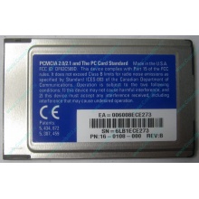 Сетевая карта 3COM Etherlink III 3C589D-TP (PCMCIA) без LAN кабеля (без хвоста) - Мурманск
